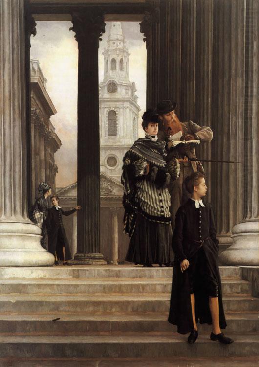 James Tissot London Visitors (nn01) china oil painting image